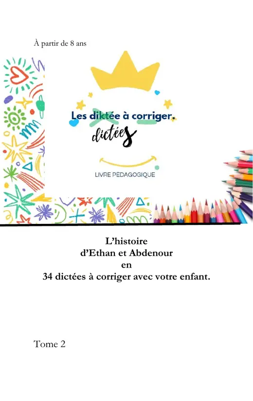 Couverture du tome 2, l’histoire d’Ethan et Abdenour